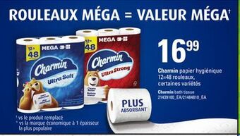 Provigo Charmin papier hygiénique, 12=48 rouleaux offer