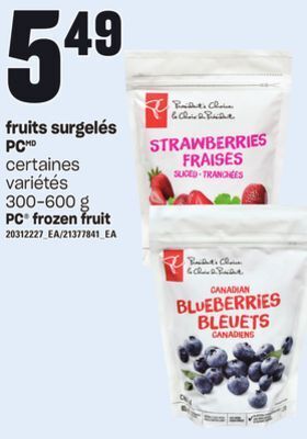 Provigo Fruits surgelés pc, 300-600 g offer