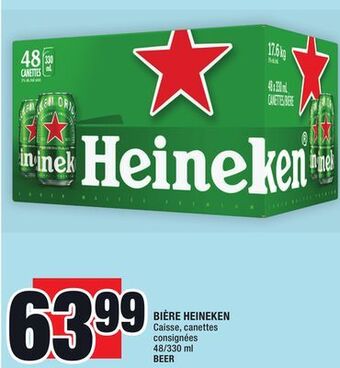 Super C Bière heineken offer