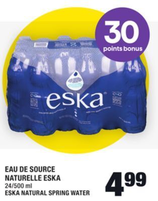 Super C Eau de source naturelle eska | eska natural spring water offer