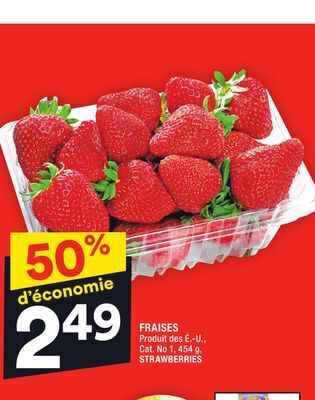 Super C Fraises | strawberries offer