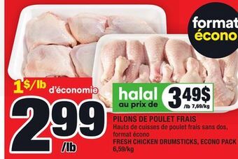 Super C Pilons de poulet frais | fresh chicken drumsticks offer