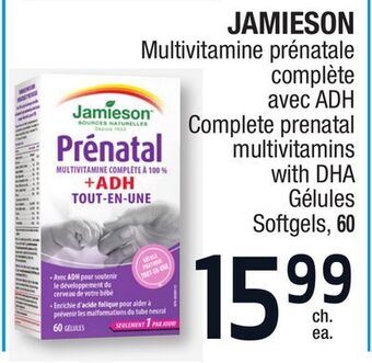 Jean Coutu Jamieson complete prenatal multivitamins with dha offer