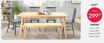 Meubles RD Table offer
