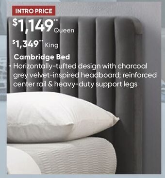 Dormez Vous Cambridge bed offer