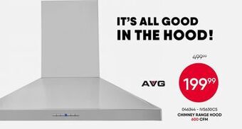 Meubles RD Chimney range hood 600 cfm offer