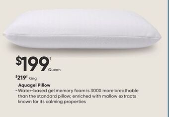 Dormez Vous Aquagel pillow offer