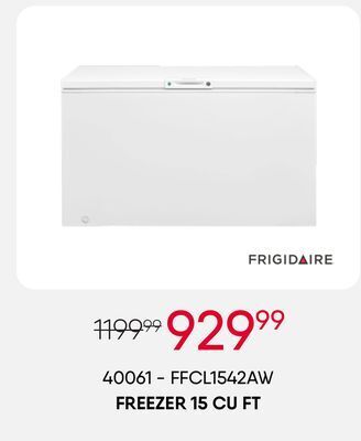 Meubles RD Freezer 15 cu ft offer