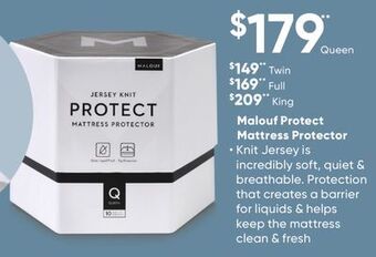 Dormez Vous Malouf protect mattress protector offer