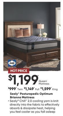 Dormez Vous Sealy posturepedic optimum brianna mattress offer