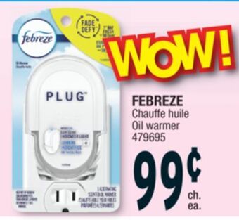 Jean Coutu Febreze oil warmer offer