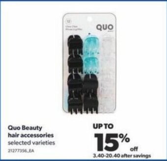 Real Canadian Superstore Quo Beauty hair accessories offer
