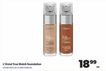 Real Canadian Superstore L'Oréal True Match foundation offer