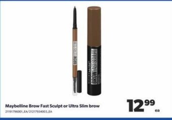 Real Canadian Superstore Maybelline Brow Fast Sculpt or Ultra Slim brow offer