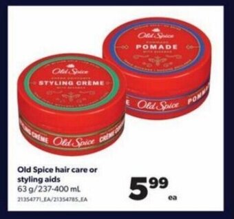Real Canadian Superstore Old Spice hair care or styling aids offer