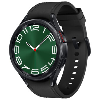 Best Buy Samsung galaxy watch6 classic (gps) 47mm smartwatch with heart rate monitor - black offer