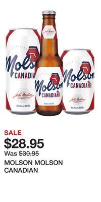 The Beer Store Molson molson canadian offer