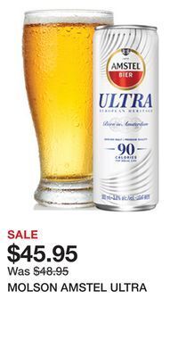 The Beer Store Molson amstel ultra offer