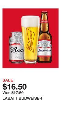 The Beer Store Labatt budweiser offer