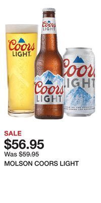 The Beer Store Molson coors light offer