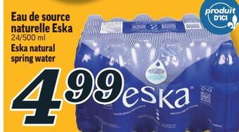 Marché Richelieu Eau de source naturelle eska | eska natural spring water offer