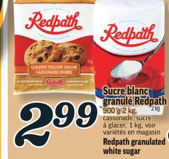 Marché Richelieu Sucre blanc granulé redpath | redpath granulated white sugar offer