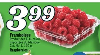 Marché Richelieu Framboises | raspberries offer