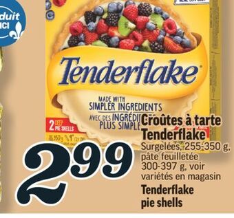 Marché Richelieu Croûtes à tarte tenderflake | tenderflake pie shells offer