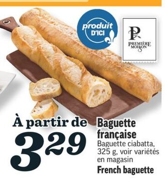Marché Richelieu Baguette française | french baguette offer