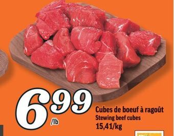Marché Richelieu Cubes de boeuf à ragoût |stewing beef cubes offer