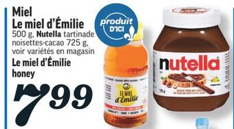 Marché Richelieu Miel le miel d'émilie | le miel d'émilie honey offer