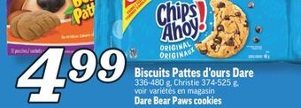 Marché Richelieu Biscuits pattes d'ours dare | dare bear paws cookies offer