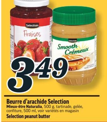 Marché Richelieu Beurre d'arachide selection | selection peanut butter offer