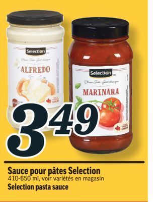 Marché Richelieu Sauce pour pâtes selection | selection pasta sauce offer