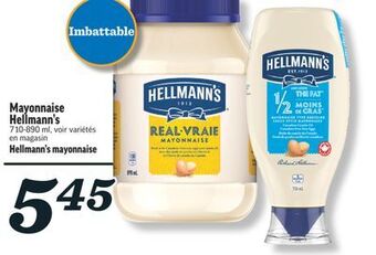 Marché Richelieu Mayonnaise hellmann's | hellmann's mayonnaise offer