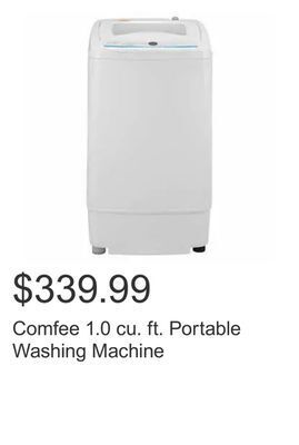 Costco Comfee 1.0 cu. ft. portable washing machine offer