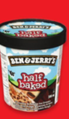 Walmart Ben & jerry's ice cream tubs offer