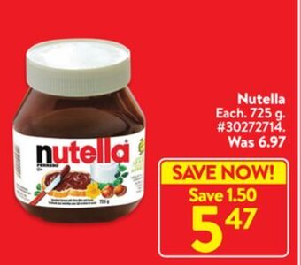 Walmart Nutella offer