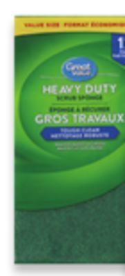 Walmart Great value scrub sponges offer