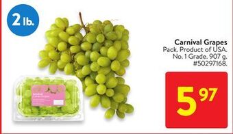 Walmart Carnival grapes offer