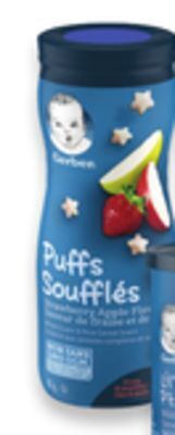 Walmart Gerber mainstream snacks offer