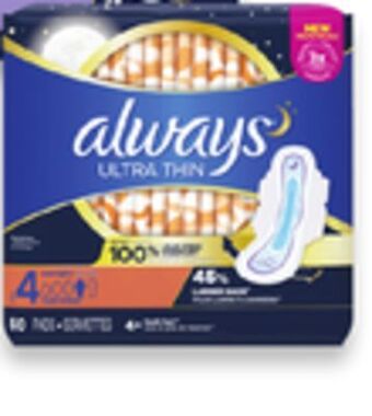 Walmart Always pads 36s - 62s offer