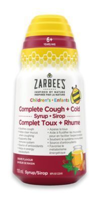 Walmart Zarbee's children's syrup offer
