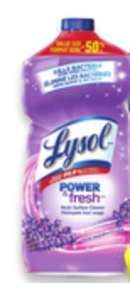 Walmart Lysol multi-surface cleaners offer