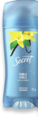 Walmart Secret antiperspirant 73 g offer