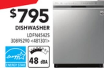 Lowe's Lg dishwasher offer