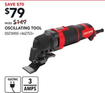 Lowe's Craftsman oscillating tool offer
