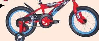 Toys R us Avigo webhead 14 bike with helmet offer