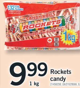 Fortinos Rockets candy 1 kg offer