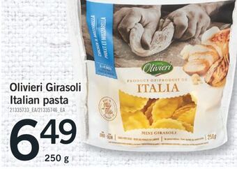 Fortinos Olivieri girasoli italian pasta, 250 g offer